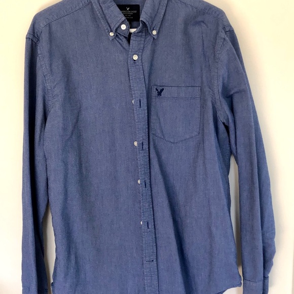 American Eagle Men’s Button Up - Picture 1 of 2